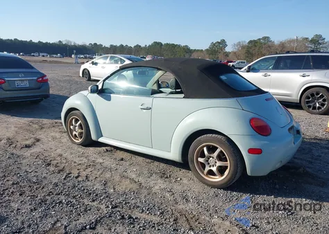 2004 Volkswagen New Beetle Gl from USA, damaged, VIN 3VWBM31YX4M336810